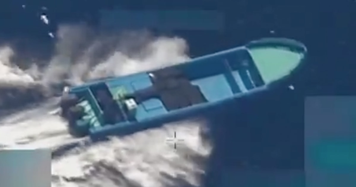 U.S. strikes eighth alleged drug-carrying boat, this time in the Pacific Ocean