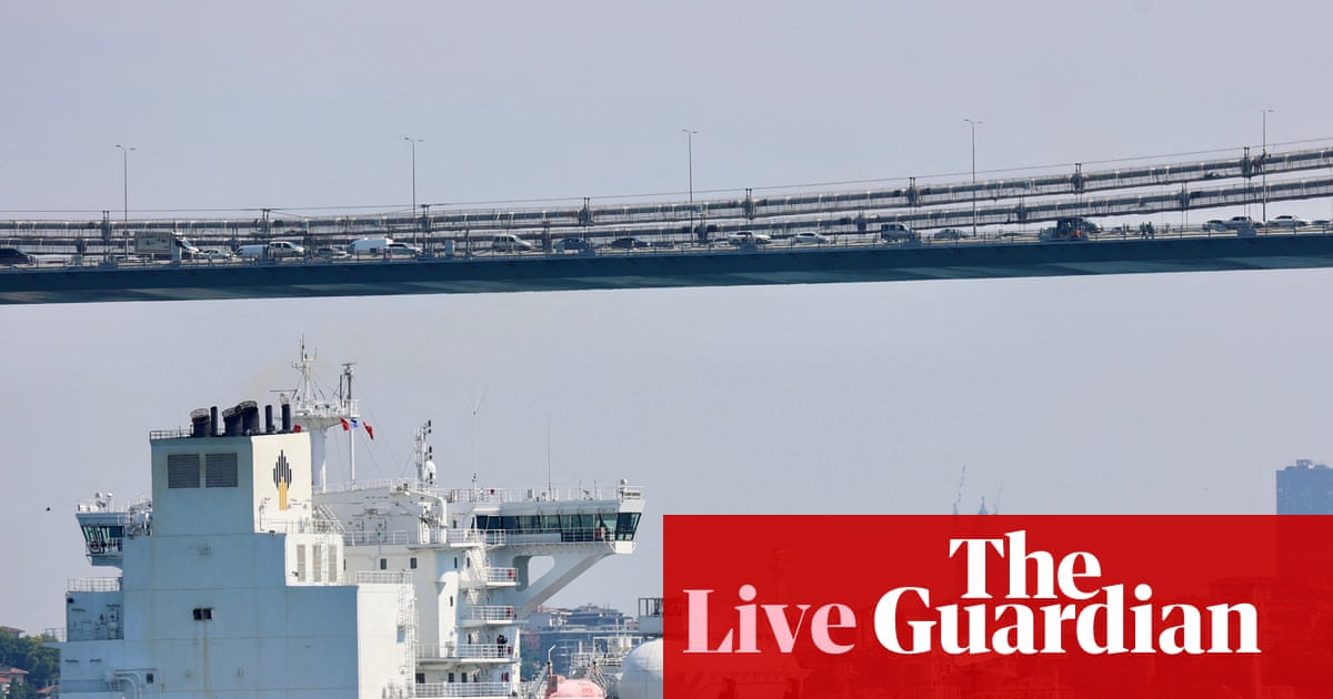 Oil price jumps after US sanctions Russia’s Rosneft and Lukoil; White House considers software curbs on China – business live | Business