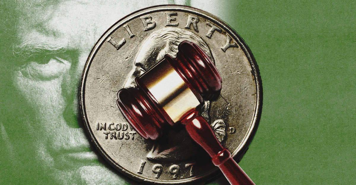 Trump to DOJ: Pay Up