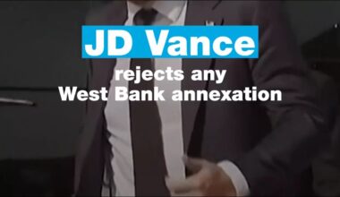 JD Vance rejects any West Bank annexation by Israel • FRANCE 24 English