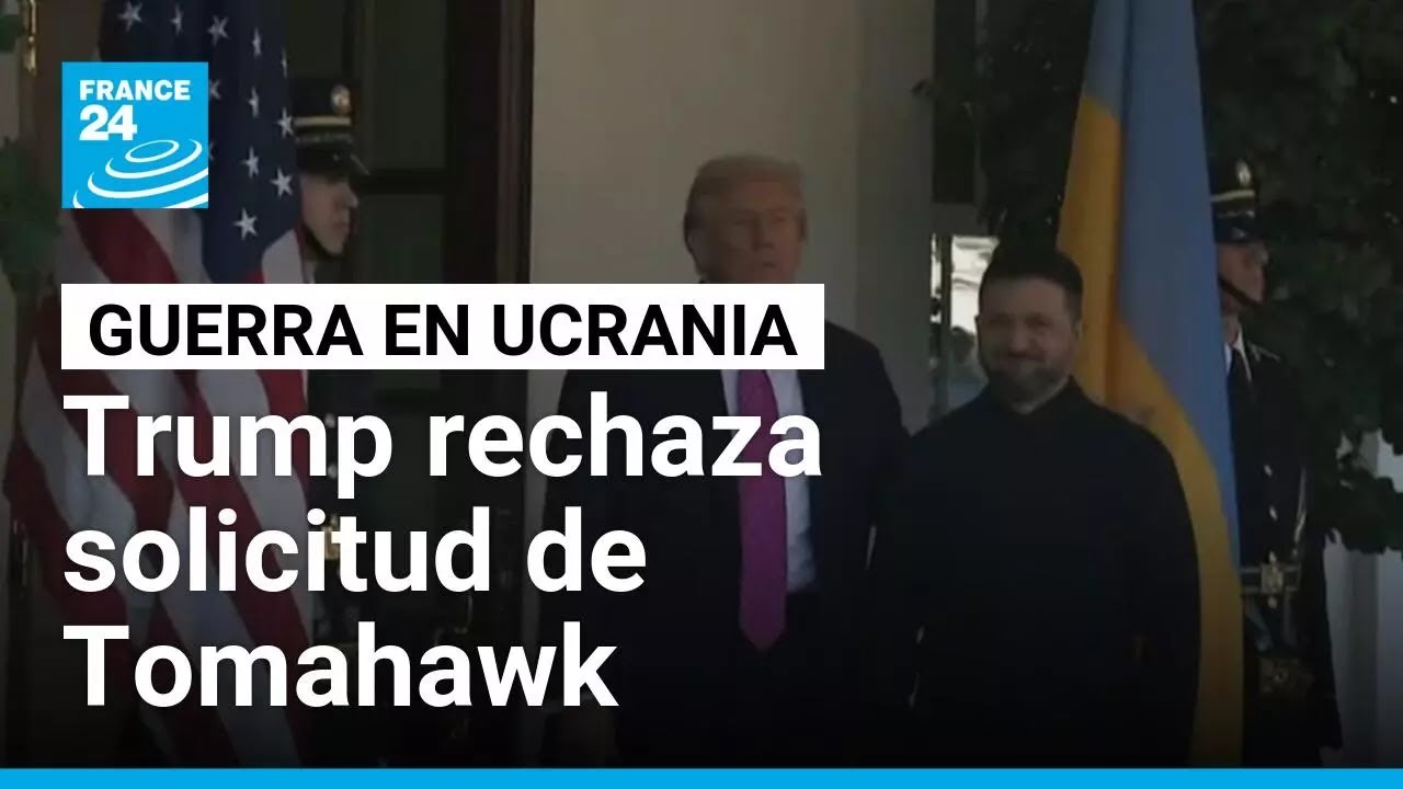 Trump rechaza la solicitud de misiles Tomahawk de Zelenski y busca un acuerdo de paz con Putin