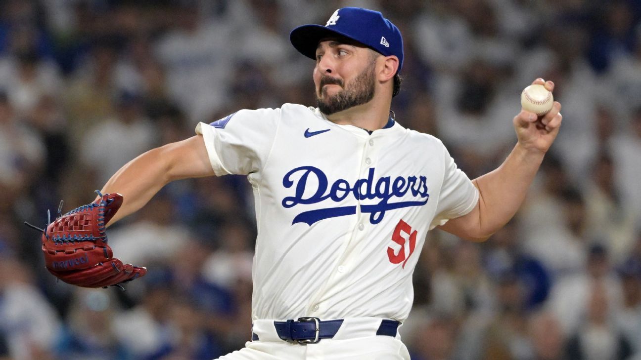 Dodgers reliever Alex Vesia dealing with personal matter