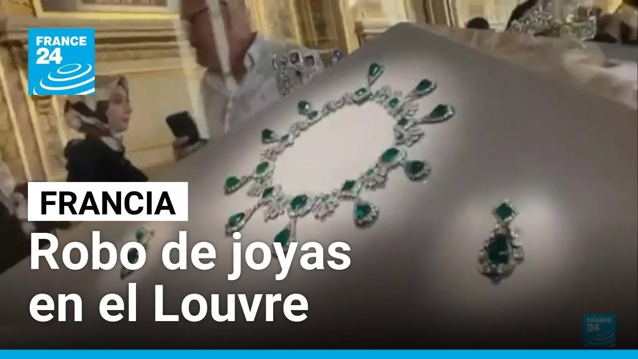 Robo en el Louvre: desaparecen joyas napoleónicas de valor "incalculable" • FRANCE 24 Español
