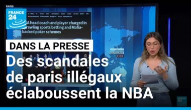 Des scandales de paris illégaux éclaboussent la NBA • FRANCE 24