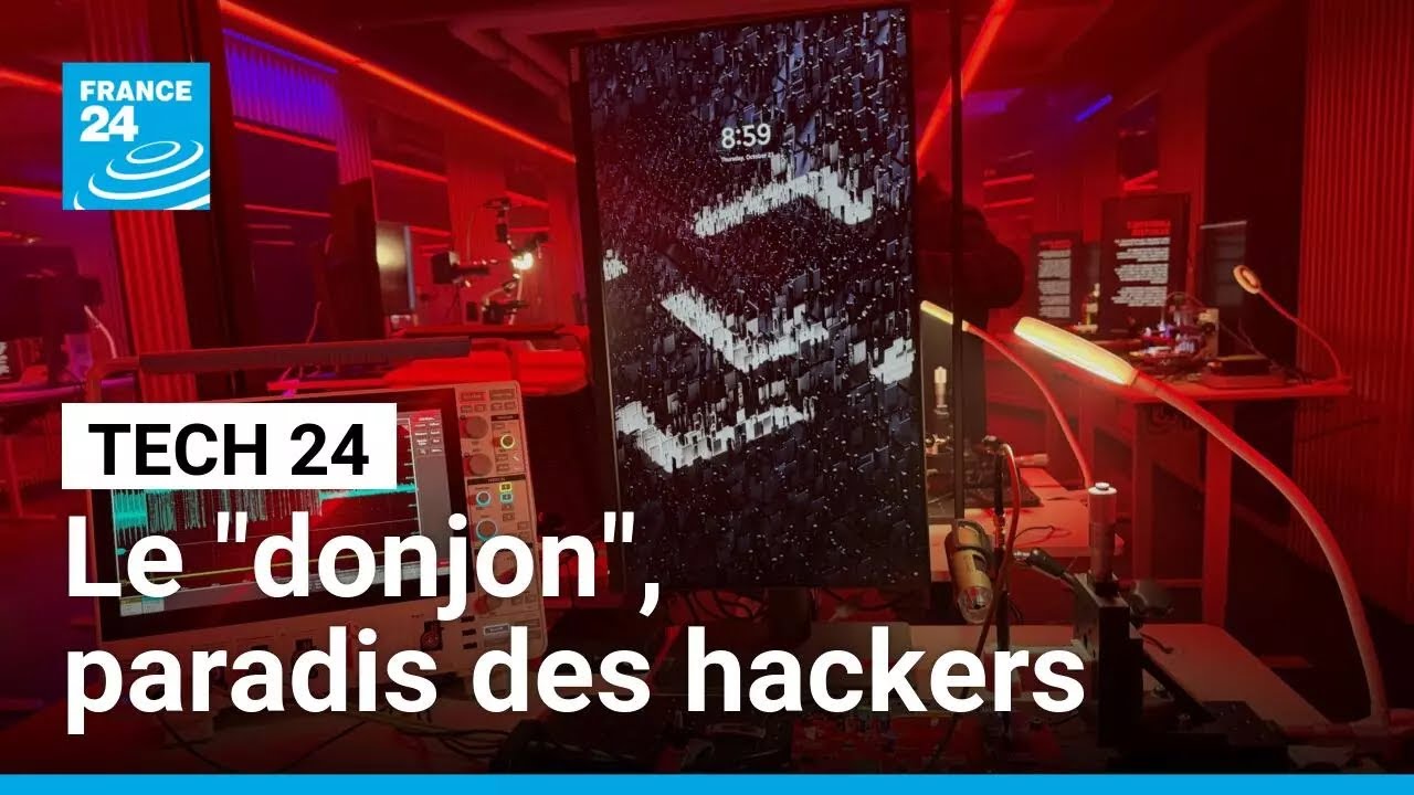 Au cœur du "donjon", le paradis des hackers qui veulent sécuriser la crypto • FRANCE 24