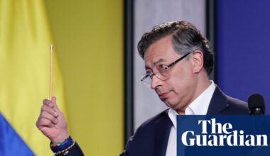 US places sanctions on Colombian president over alleged failure to stop cartels | US foreign policy