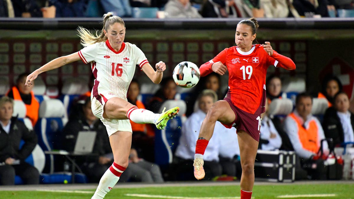 Football: L'équipe de Suisse féminine bat le Canada 1-0 à Lucerne