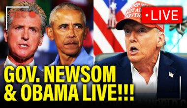 LIVE: Newsom HOLDS MAJOR EVENT with President OBAMA