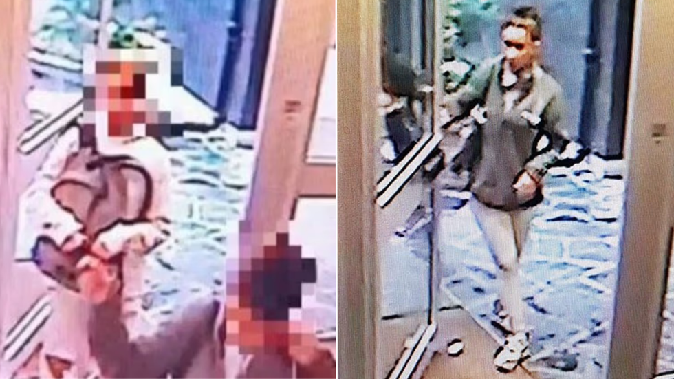 Dahbia Benkired 'leads Lola Daviet into an apartment block'\u200b