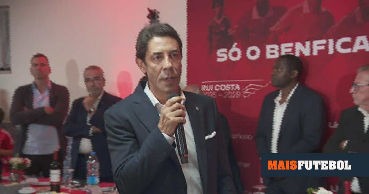 VÍDEO: Rui Costa emociona-se no encerramento da campanha