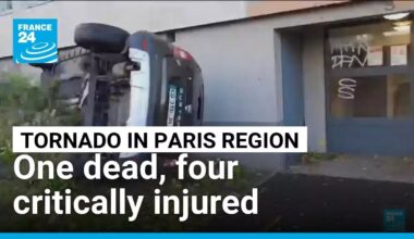 Tornado kills one, injures four near French capital • FRANCE 24 English
