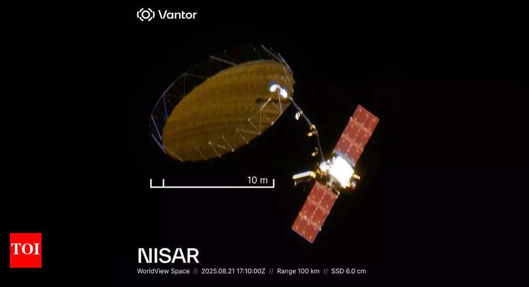 “Full Bloom in Space”: Viral X post reveals unseen details of NASA-ISRO’s NISAR satellite |