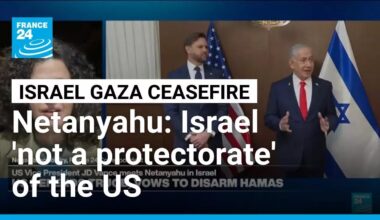 Israel 'not a protectorate' of the US, Netanyahu says ahead of meeting with Vance • FRANCE 24