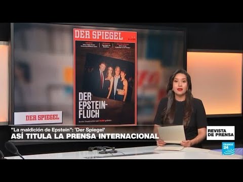 "La maldición de Epstein": 'Der Spiegel' • FRANCE 24 Español