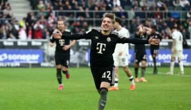 Bundesliga: Bayern gewinnen hitzige Partie in Gladbach