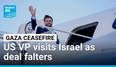US Vice-President JD Vance visits Israel as Gaza ceasefire falters • FRANCE 24 English