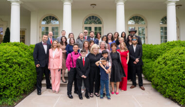 White House Press Release - Beverly Aikins Celebrates 10th Year of Sobriety in Roosevelt Room Ceremony