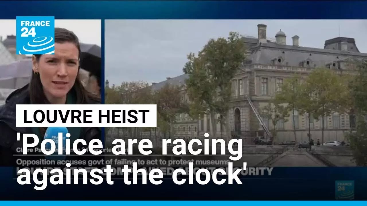 'Police are racing against the clock' to recover the jewels stolen from the Louvre • FRANCE 24