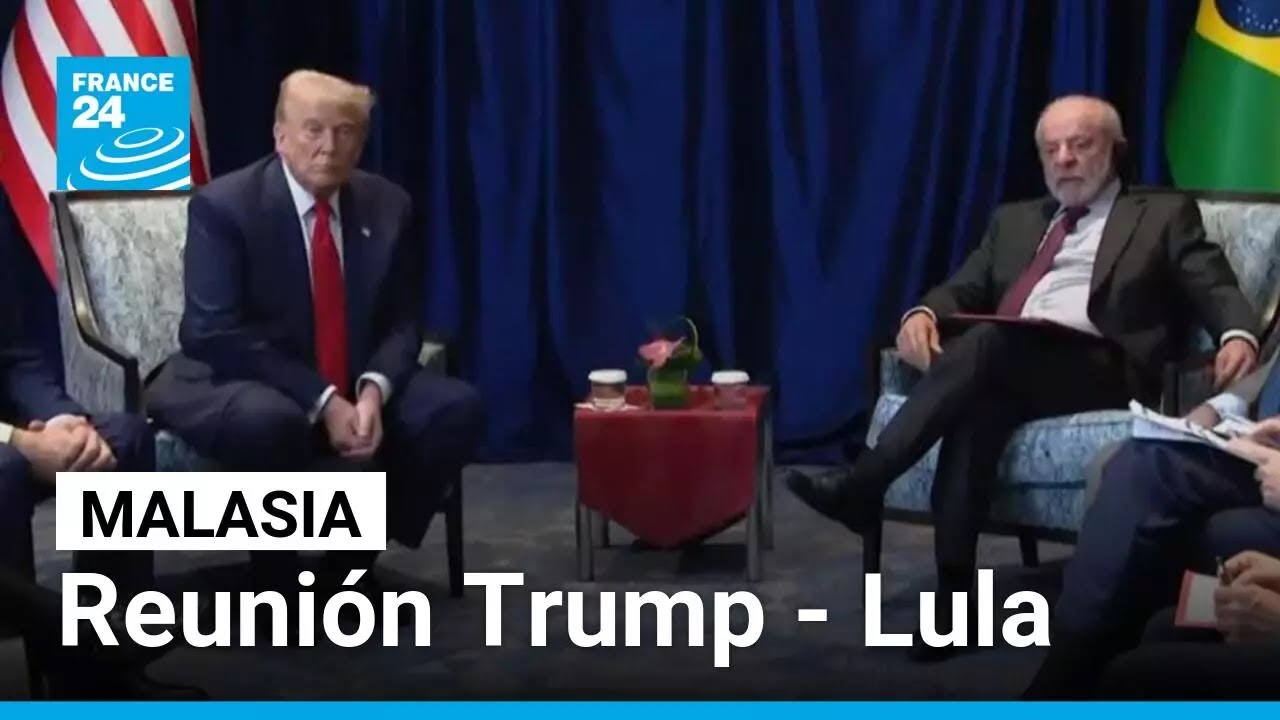 Lula y Trump acuerdan reanudar negociaciones arancelarias tras "productiva" reunión en Malasia