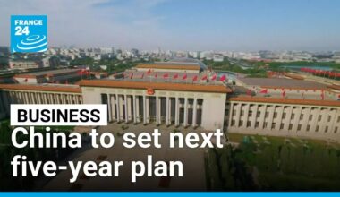 Chinese leaders meet to formulate country's next five-year plan • FRANCE 24 English