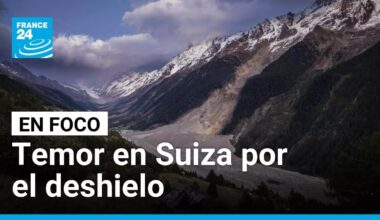 En Suiza, el derretimiento de glaciares hace temer a sus habitantes • FRANCE 24 Español