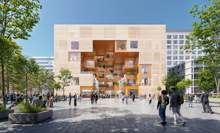 MVRDV Breaks Ground on the Innovation Park Artificial Intelligence Campus in Heilbronn, Germany - Image 3 of 17