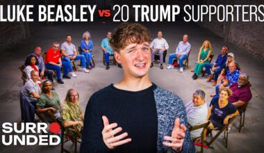 20 Boomer Trump Supporters vs 1 GenZ Liberal (ft. Luke Beasley) | Surrounded