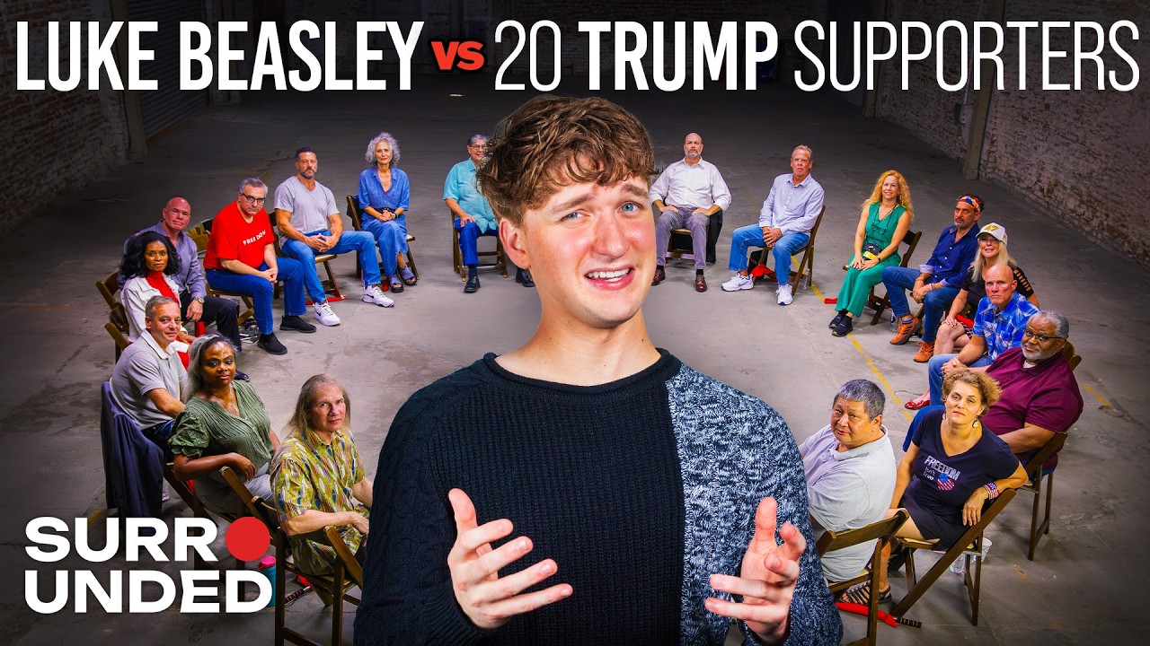 20 Boomer Trump Supporters vs 1 GenZ Liberal (ft. Luke Beasley) | Surrounded