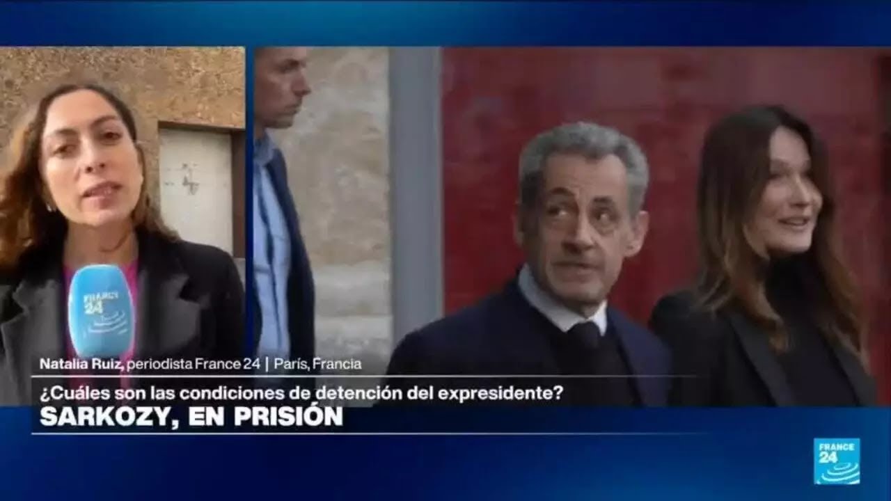 Informe desde París: Sarkozy llega a la cárcel La Santé • FRANCE 24 Español