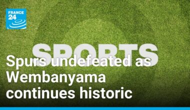 NBA: Spurs remain undefeated as Victor Wembanyama continues historic run • FRANCE 24 English