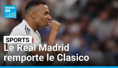 Le Real Madrid remporte le Clasico grâce à Kylian Mbappé et Jude Bellingham • FRANCE 24