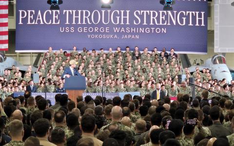 Hegseth addresses sailors aboard US carrier in Japan ahead of Trump speech