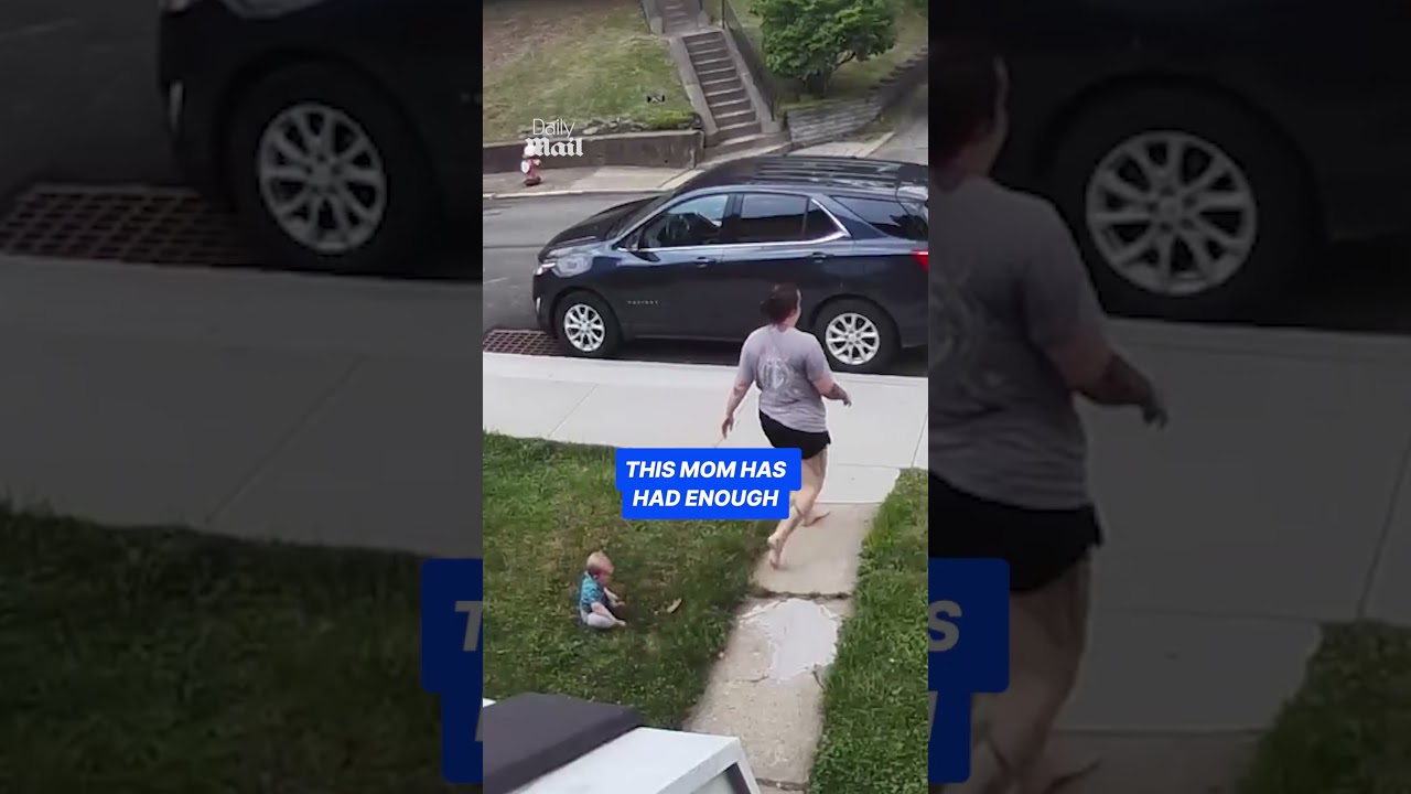 Furious mom takes out trash when garbagemen refuse