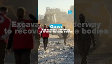 Excavations in Gaza underway to recover Israeli hostage bodies • FRANCE 24 English
