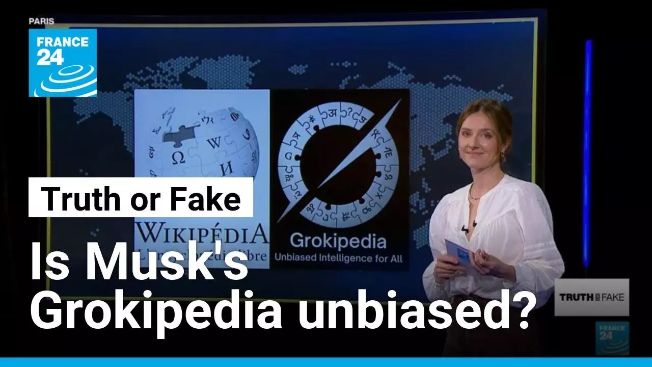 Can Elon Musk’s AI-generated "Grokipedia" be trusted? • FRANCE 24 English