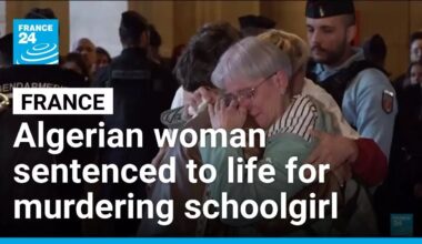 French court sentences Algerian woman to life for murdering schoolgirl • FRANCE 24 English