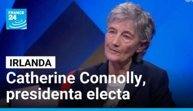 Catherine Connolly, elegida presidenta de Irlanda tras arrasadores resultados en los comicios