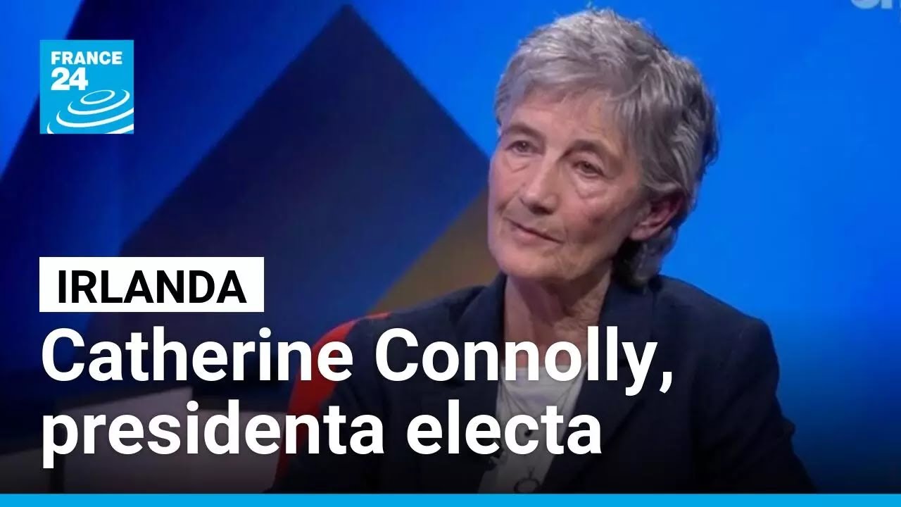 Catherine Connolly, elegida presidenta de Irlanda tras arrasadores resultados en los comicios