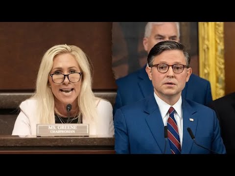 GLOVES OFF: Marjorie Taylor Greene ATTACKS Mike Johnson