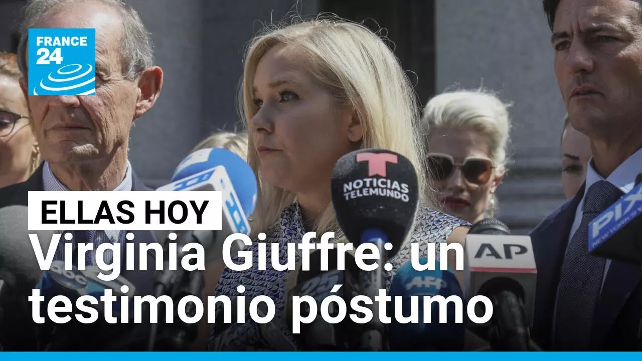 Virginia Giuffre y sus memorias de abuso de Epstein y el príncipe Andrew • FRANCE 24 Español