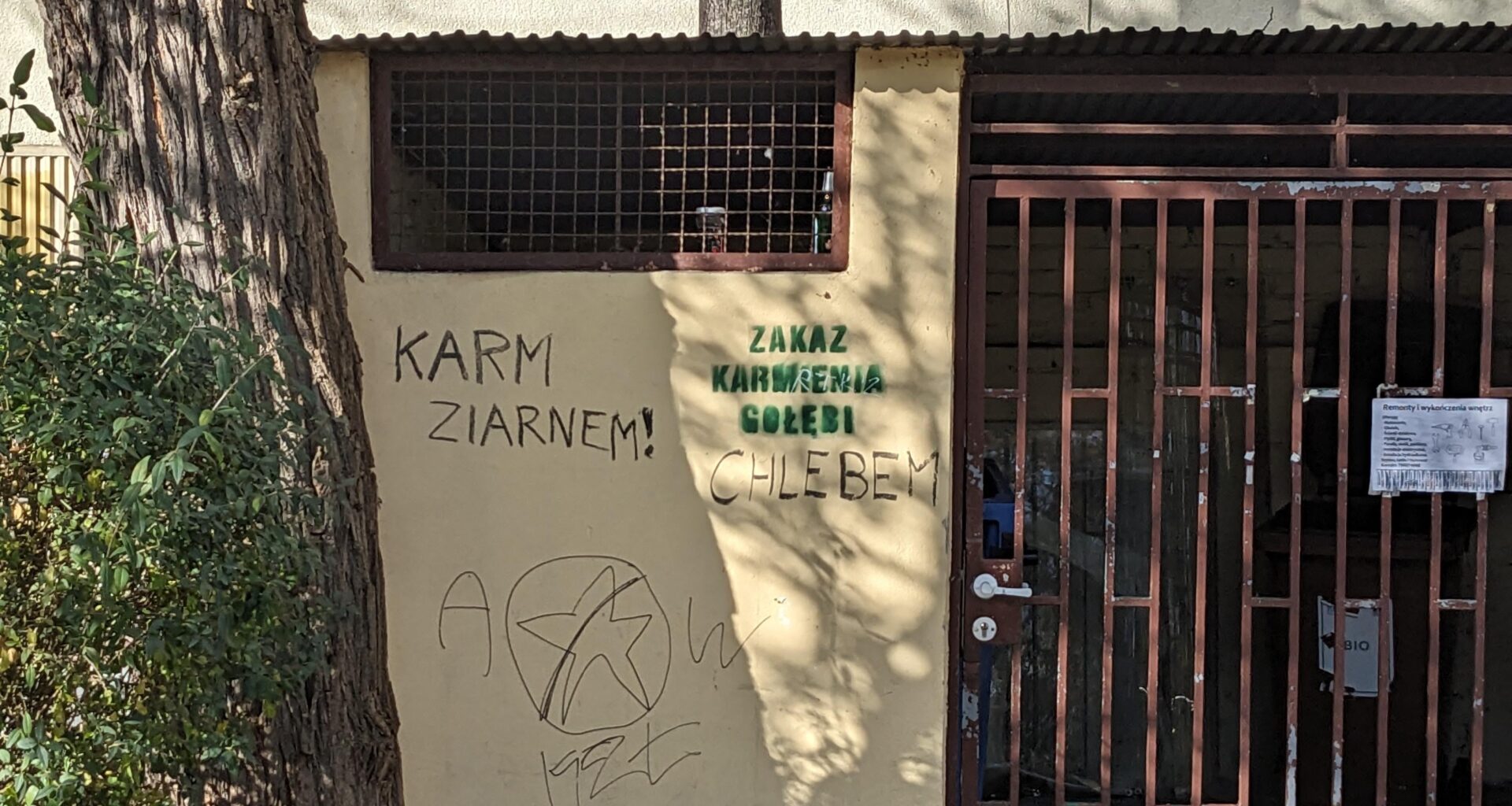 Jeden z najlepszych napisów na murze jakie kiedykolwiek przeczytałem (napotkany w Krakowie)