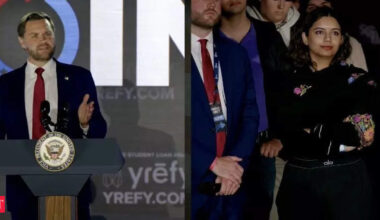 ‘48!’ chants erupt as JD Vance spars with students over immigration and faith at university of Mississippi during TPUSA tour