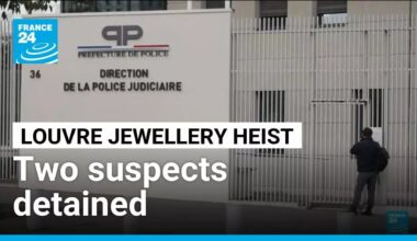French police arrest suspects linked to Louvre jewellery heist • FRANCE 24 English