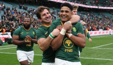 South Africa vs Japan - Springboks look to consolidate strong year with win over Japan