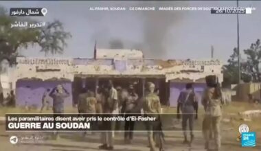 Guerre au Soudan : les paramilitaires affirment avoir pris le contrôle d'El-Facher • FRANCE 24