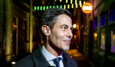 Leader of the Democrats 66 (D66) party Rob Jetten.