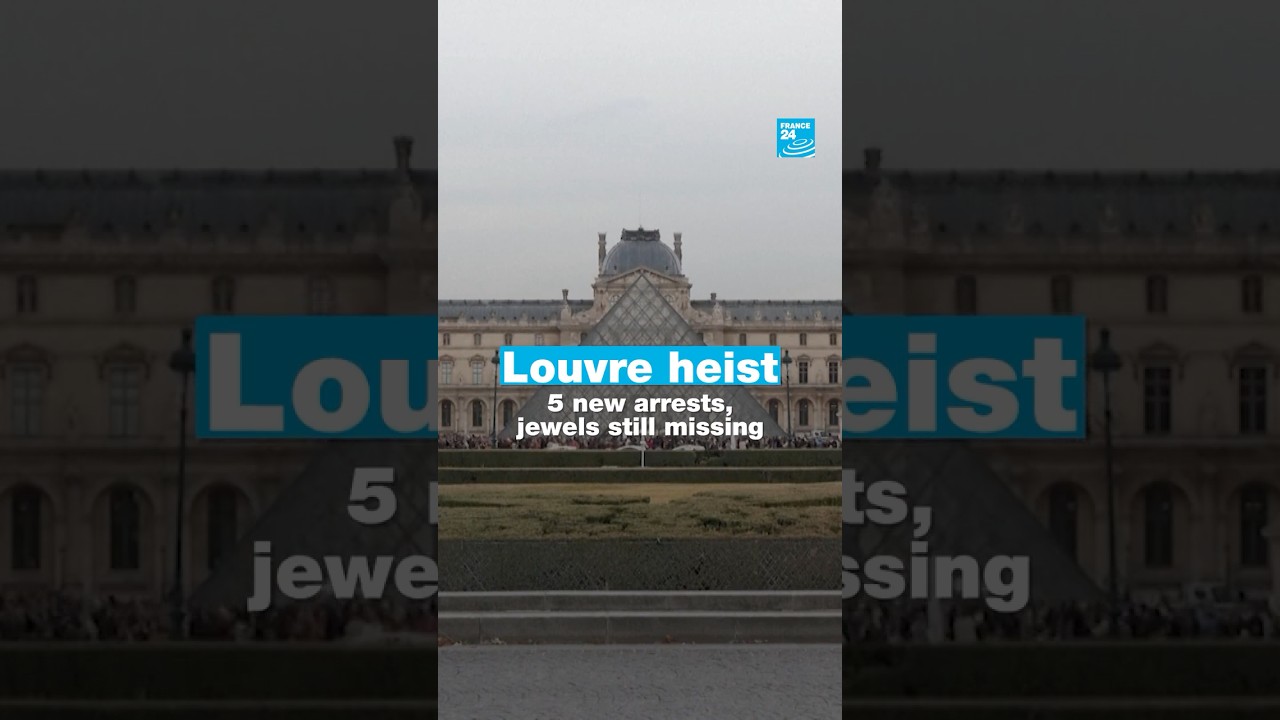 Louvre heist: 5 new arrests, jewels still missing • FRANCE 24 English