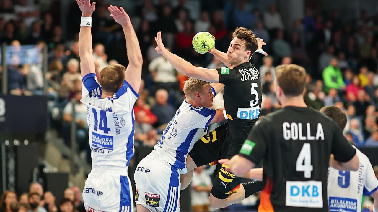 Handball-Testspiel: Deutschlands "junge Wilde" deklassieren Island