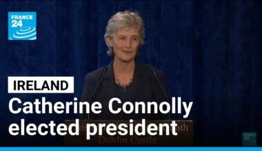 Left-winger Catherine Connolly wins Irish presidency • FRANCE 24 English
