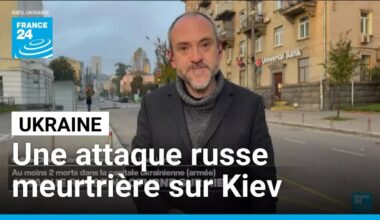 Ukraine : une attaque russe meurtrière sur Kiev • FRANCE 24